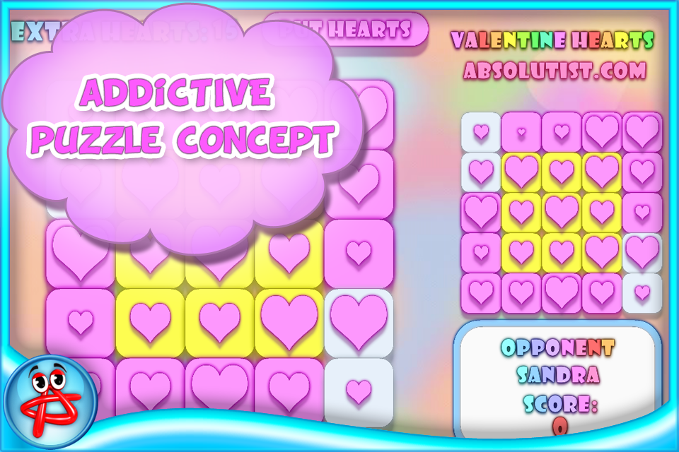 Screenshot Valentine Hearts: Match 3 Puzzle Screenshot Valentine Hearts: Match 3 Puzzle
